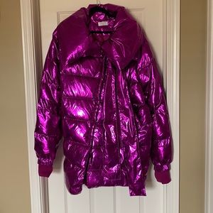 Nichole Lyne Chill in the air bubble coat